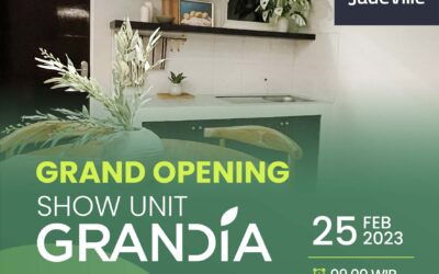 UNDANGAN GRAND OPENING SHOW UNIT JADE VILLE GRANDIA